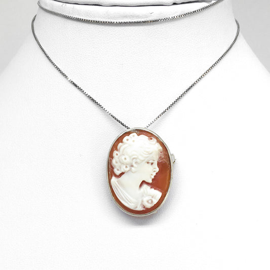 Pendant/Cameo Brooch Female Profile
