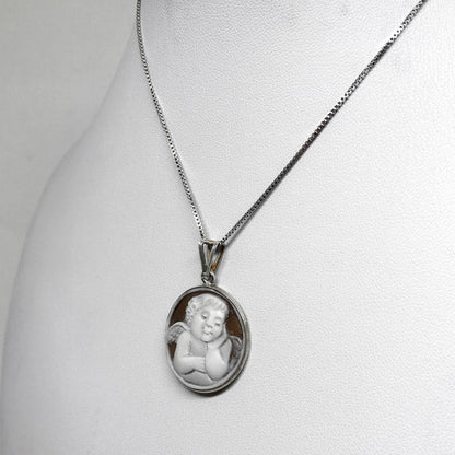 Pendente Cammeo Incisione Putto