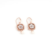 Orecchini-Ballet-Cammeo-Fiore-Rame