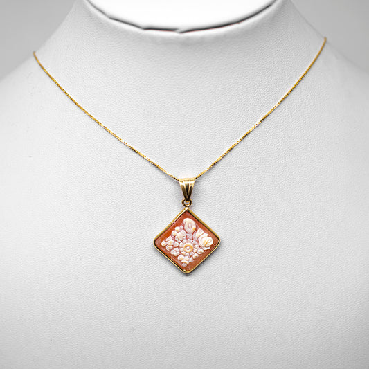 Pendente-Cammeo-Artistico-Bouquet