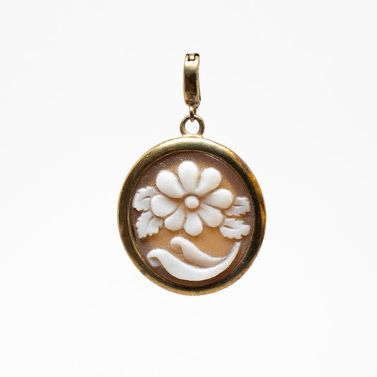 Pendente Cameo Italiano Cammeo Fiore