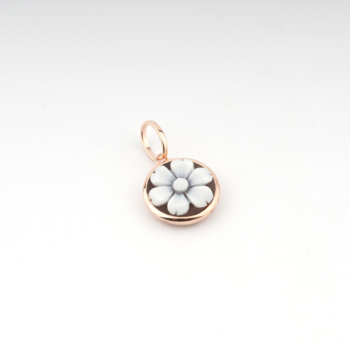 Pendente-Charme-Cammeo-Fiore-Rame