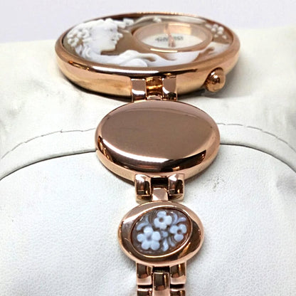 Orologio Cameo Italiano Partenope Cammeo Profilo Donna