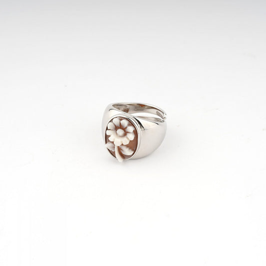 anello-musical-cammeo-fiore-rodio-bianco