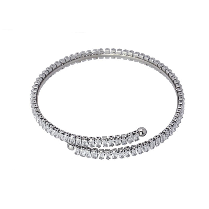 Bracciale Anartxy Zirconia Zirconi-bianco