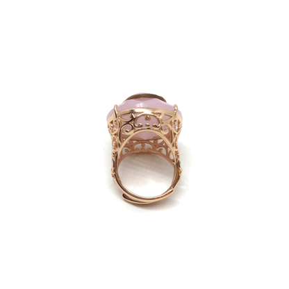 Italian Cameo Ring Flamingo Cameo Lights