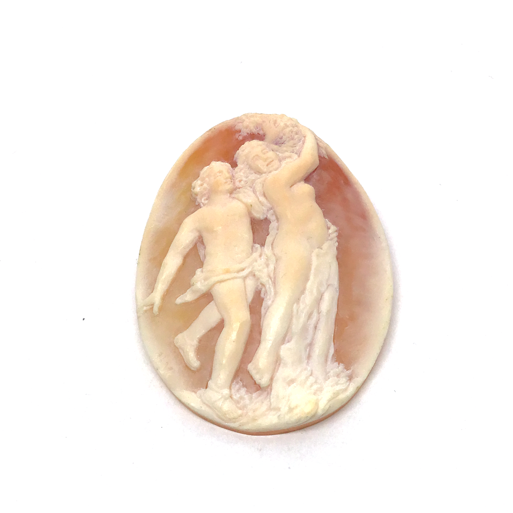 Cammeo Nudo Artistico Apollo e Dafne