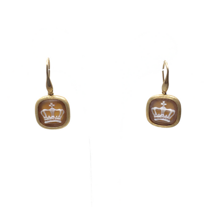 Orecchini-Cameo-Italiano-Cammeo-Corona