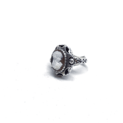 Anello-Cammeo-Artistico-Profilo-Donna