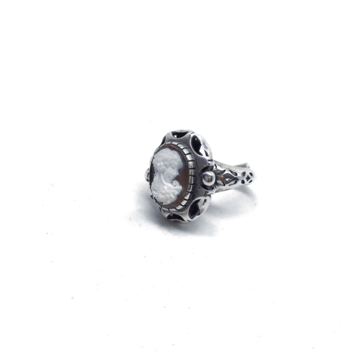 Anello-Cammeo-Artistico-Profilo-Donna